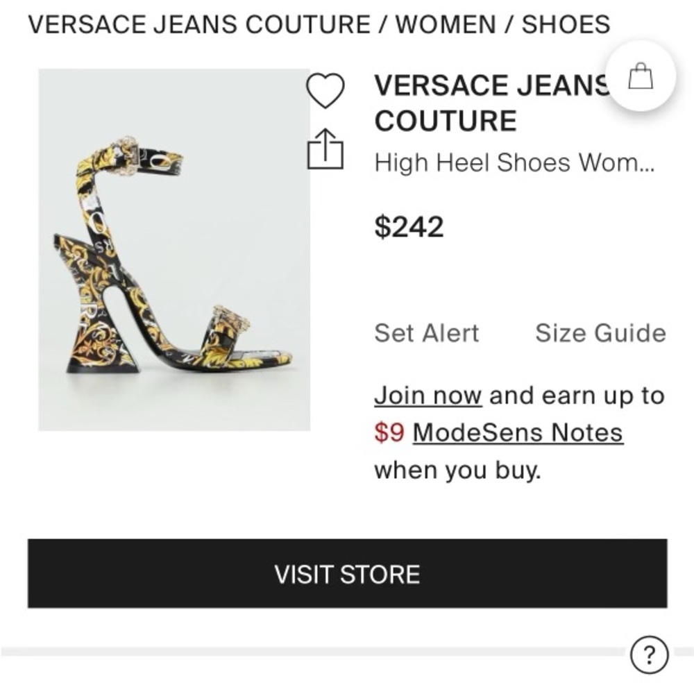 Versace couture heels!!!